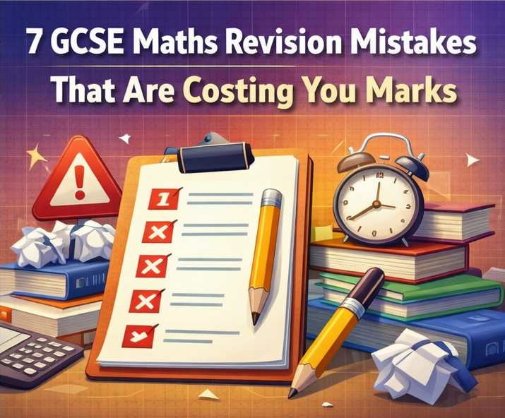 7 GCSE Maths Revision Mistakes That Are Costing You Marks